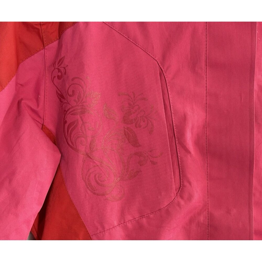 THE NORTH FACE Girls Summit Series Rain Jacket Dry Vent Sz XL Pink c-90 - Picture 4 of 16